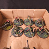 Warhammer 40,000 - Astra Militarum Catachan - Painted Infantry & Sentinel Army