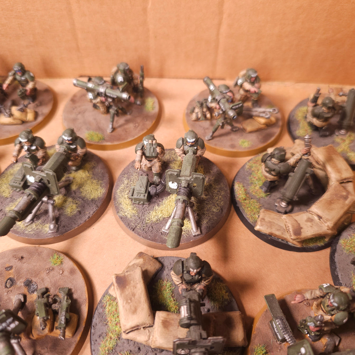 Warhammer 40,000 - Astra Militarum - Painted Cadian Army #2 with Commissar Yarrick
