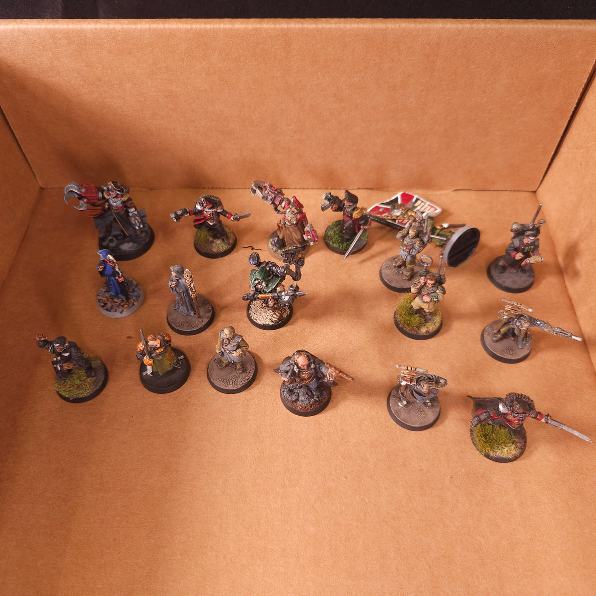 Warhammer 40,000 - Astra Militarum - Painted Cadian Army #2 with Commissar Yarrick
