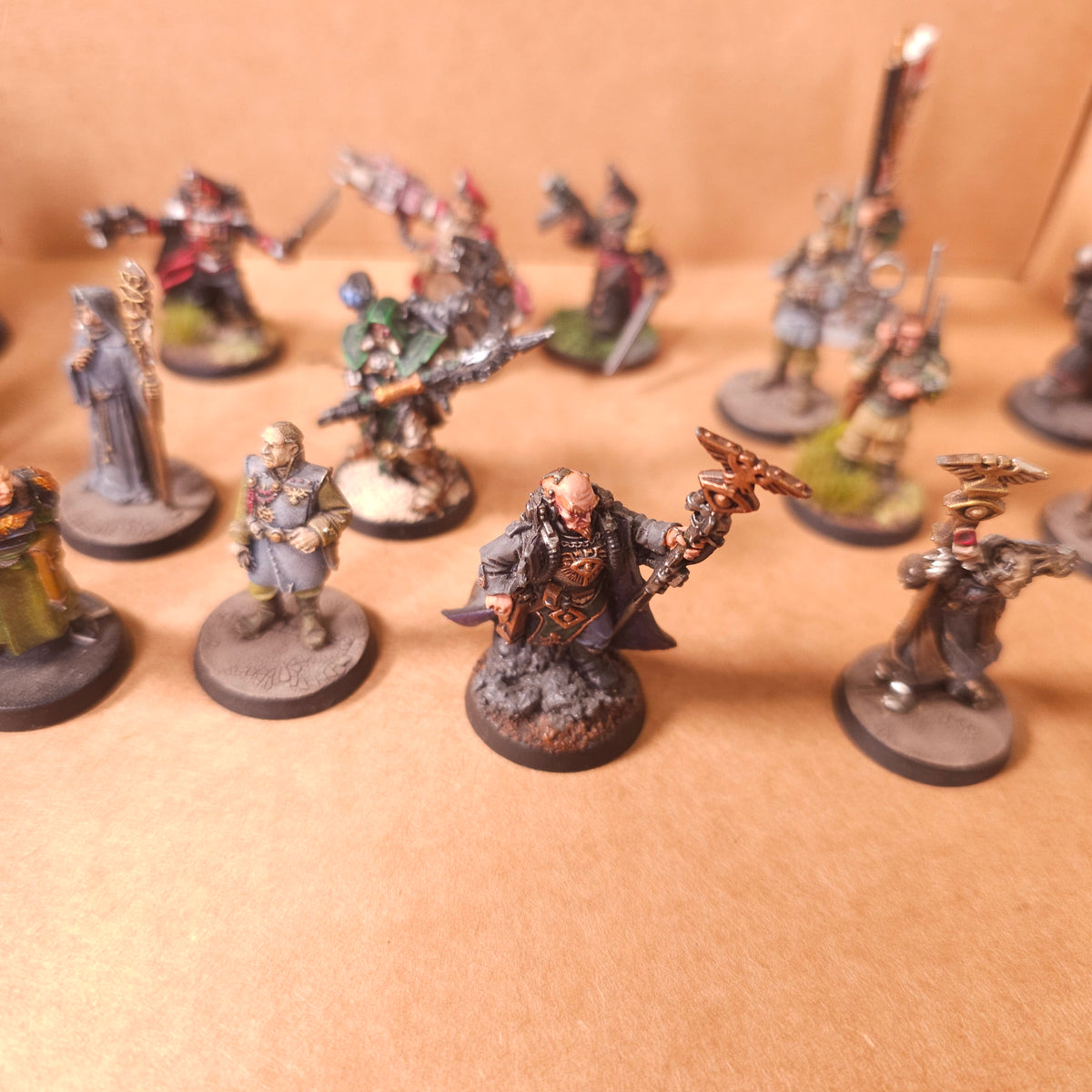 Warhammer 40,000 - Astra Militarum - Painted Cadian Army #2 with Commissar Yarrick