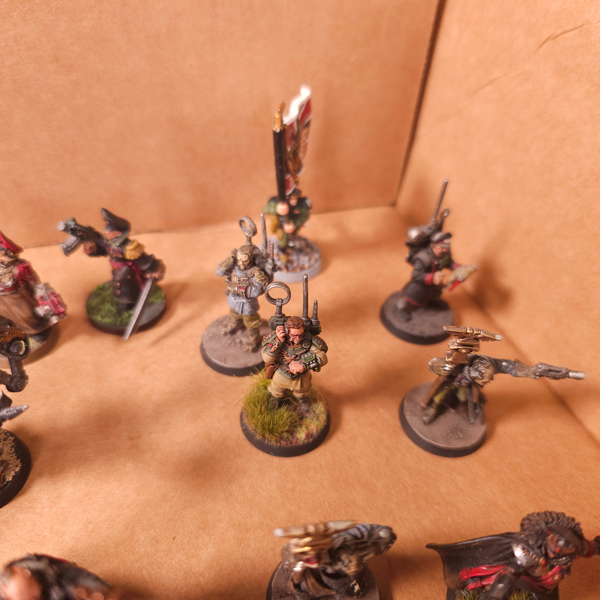 Warhammer 40,000 - Astra Militarum - Painted Cadian Army #2 with Commissar Yarrick