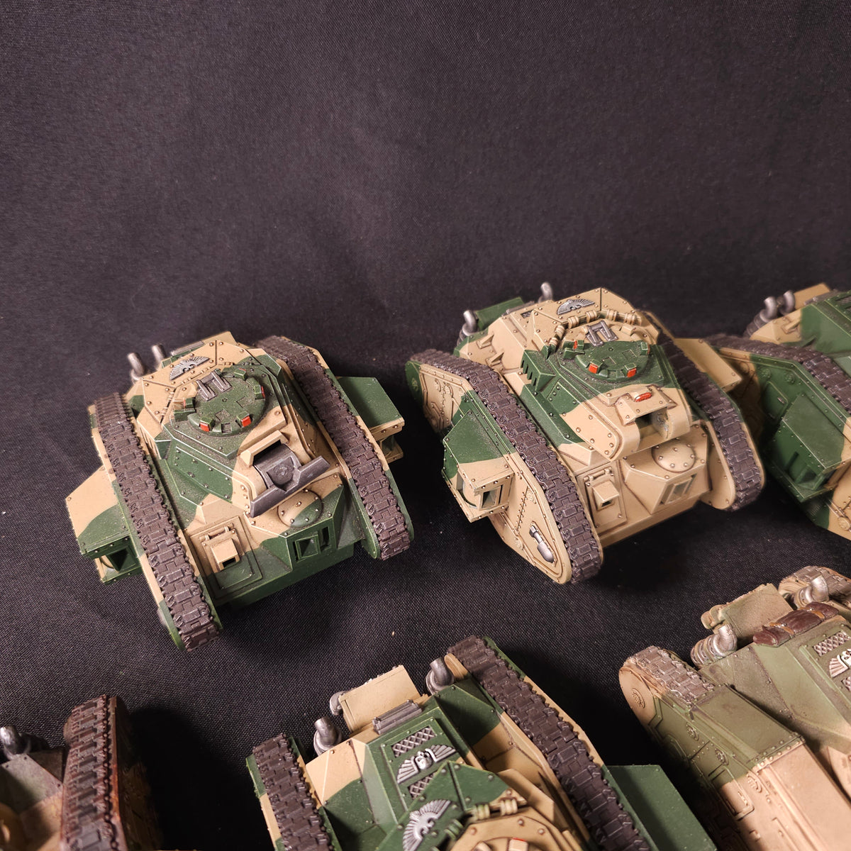 Warhammer 40,000 - Astra Militarum - Painted Leman Russ & Tank Collection