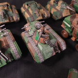 Warhammer 40,000 - Astra Militarum - Painted Chimera & Taurox Transport Lot
