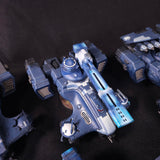 Warhammer 40,000 - T'au Empire - Painted Hammerhead & Sky Ray Tank Lot