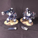 Warhammer 40,000 - T'au Empire - Painted Battlesuit & Stormsurge Force