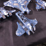 Warhammer 40,000 - T'au Empire - Painted Flyer & Skimmer Lot - Forge World Tiger Shark