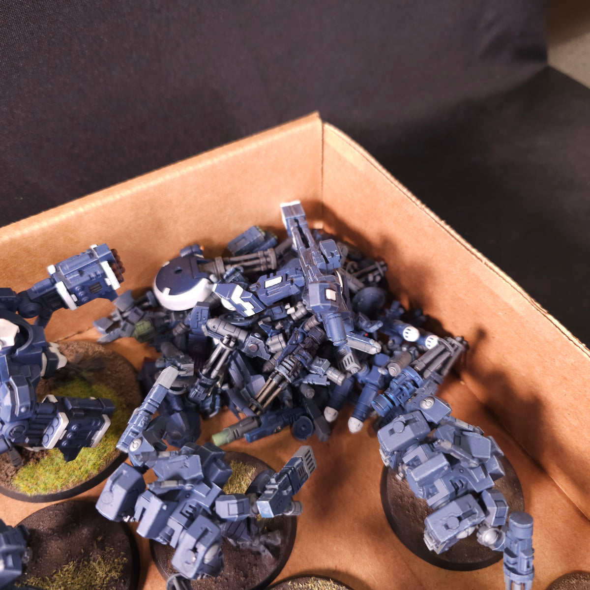 Warhammer 40,000 - T'au Empire - Painted Battlesuit & Infantry Army #2