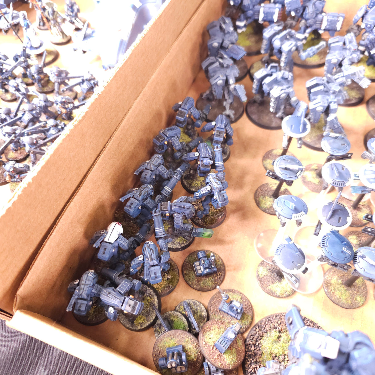 Warhammer 40,000 - T'au Empire - Painted Battlesuit & Infantry Army #2