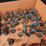 Warhammer 40,000 - T'au Empire - Painted Kroot & Vespid Army #2