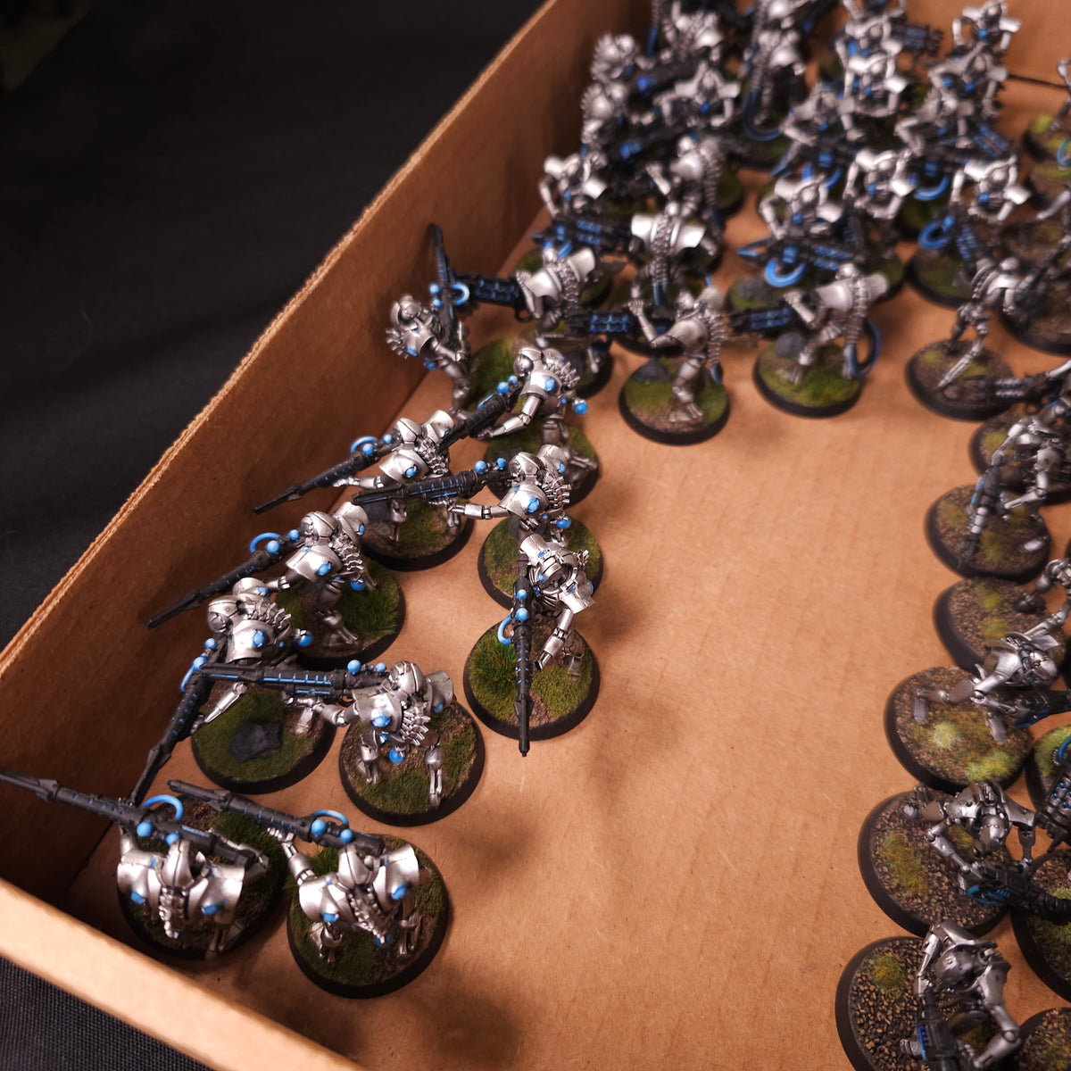 Warhammer 40,000 - Necrons - Painted Infantry, Characters (Trazyn) & Vehicle Army
