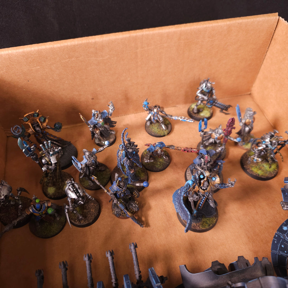 Warhammer 40,000 - Necrons - Painted Infantry, Characters (Trazyn) & Vehicle Army