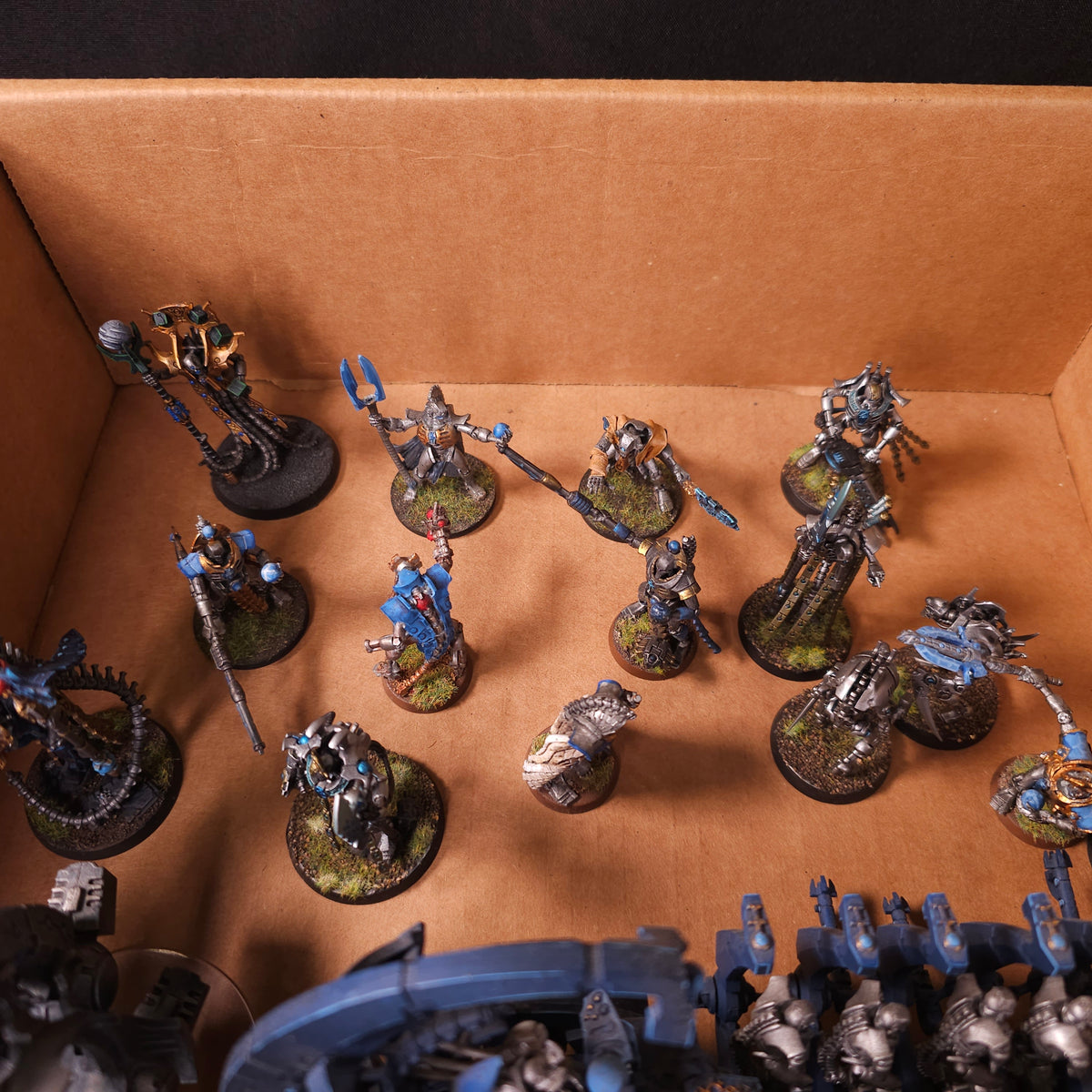 Warhammer 40,000 - Necrons - Painted Army with Imotekh the Stormlord
