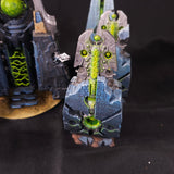 Warhammer 40,000 - Necrons - Painted Monolith & Fortification Lot