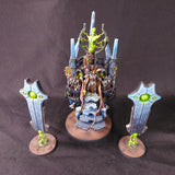 Warhammer 40,000 - Necrons - The Silent King - High-Quality Painted
