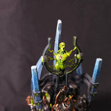 Warhammer 40,000 - Necrons - The Silent King - High-Quality Painted
