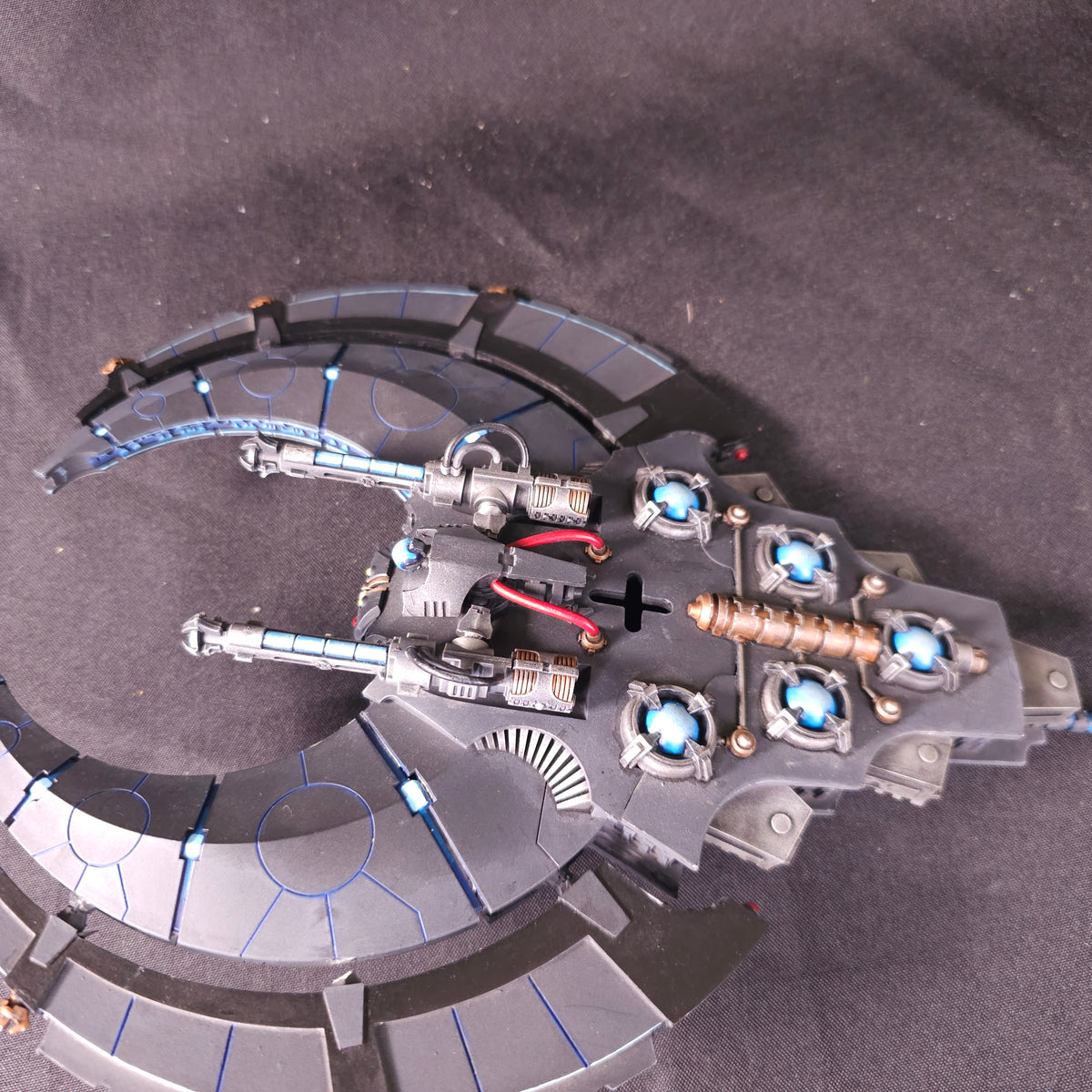 Warhammer 40,000 - Necrons - Painted Forge World Night Shroud Bomber