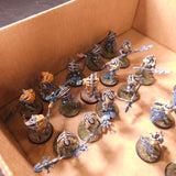 Warhammer 40,000 - Necrons - Painted Lychguard & Triarch Praetorian Elite Infantry