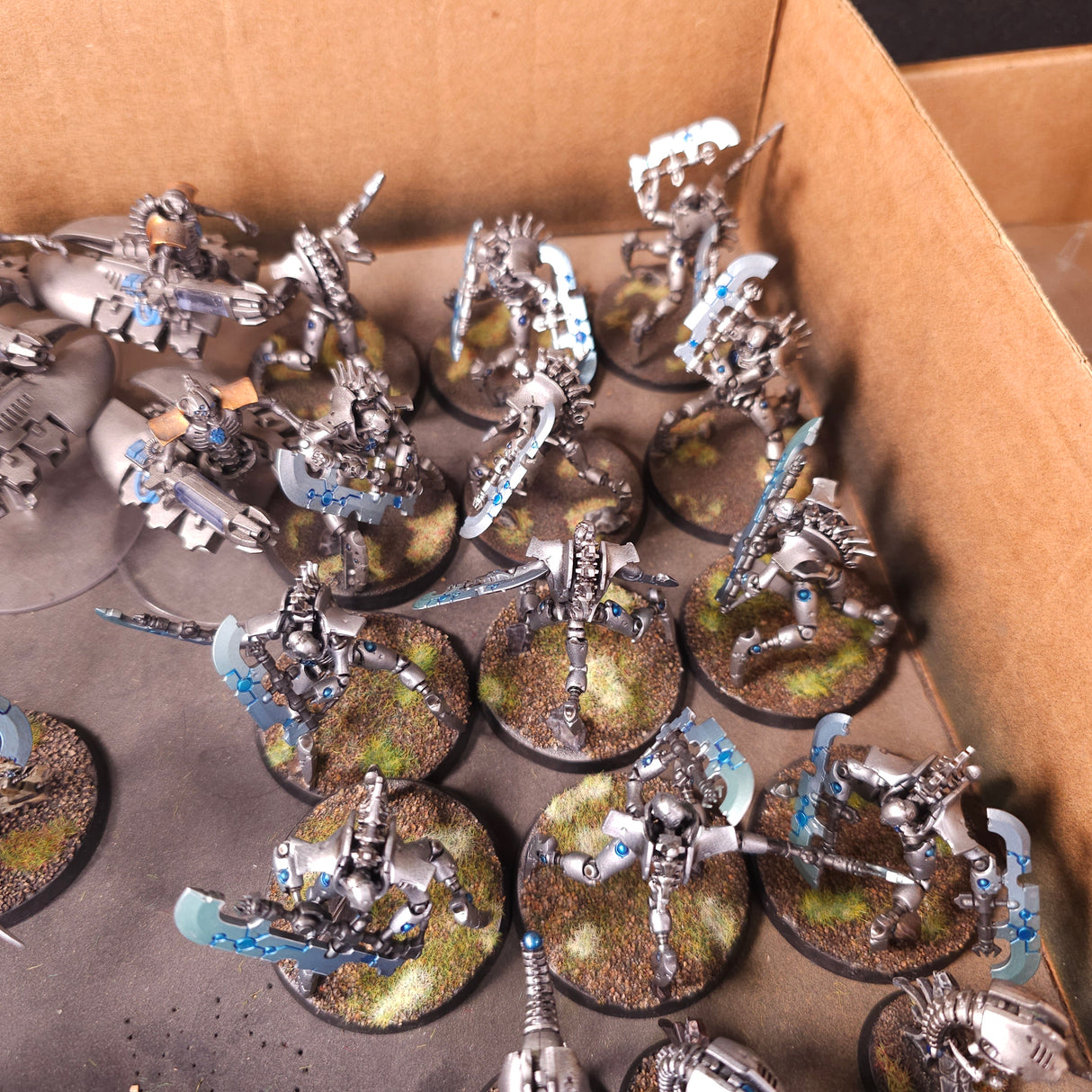 Warhammer 40,000 - Necrons - Painted Destroyer Army