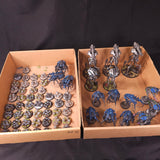 Warhammer 40,000 - Necrons - Painted Canoptek Force
