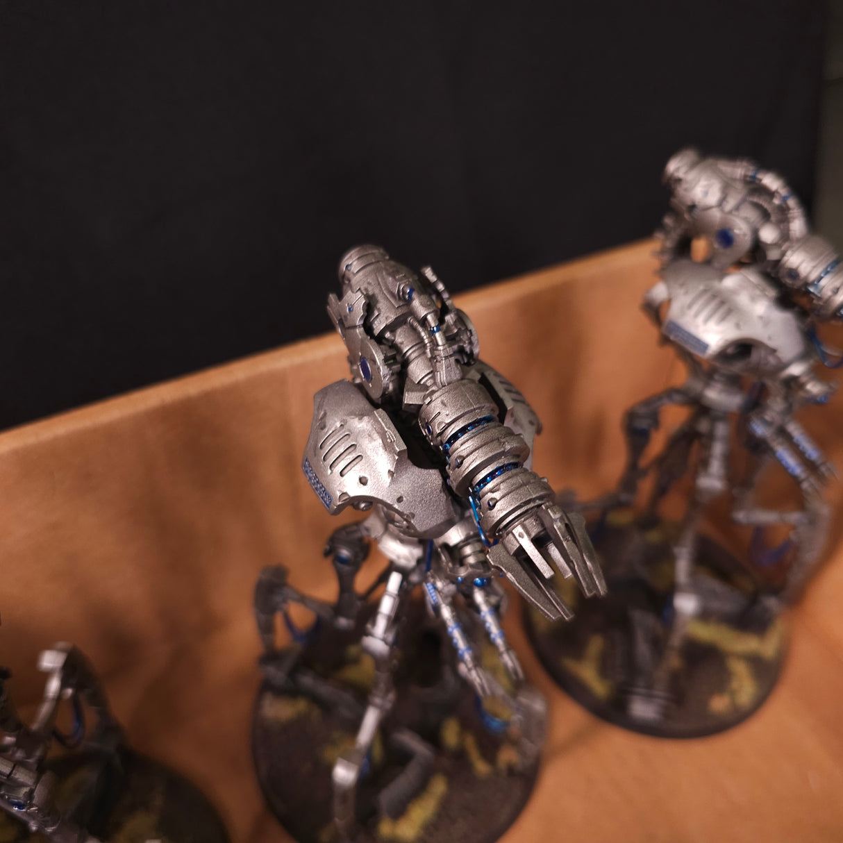 Warhammer 40,000 - Necrons - Painted Canoptek Force