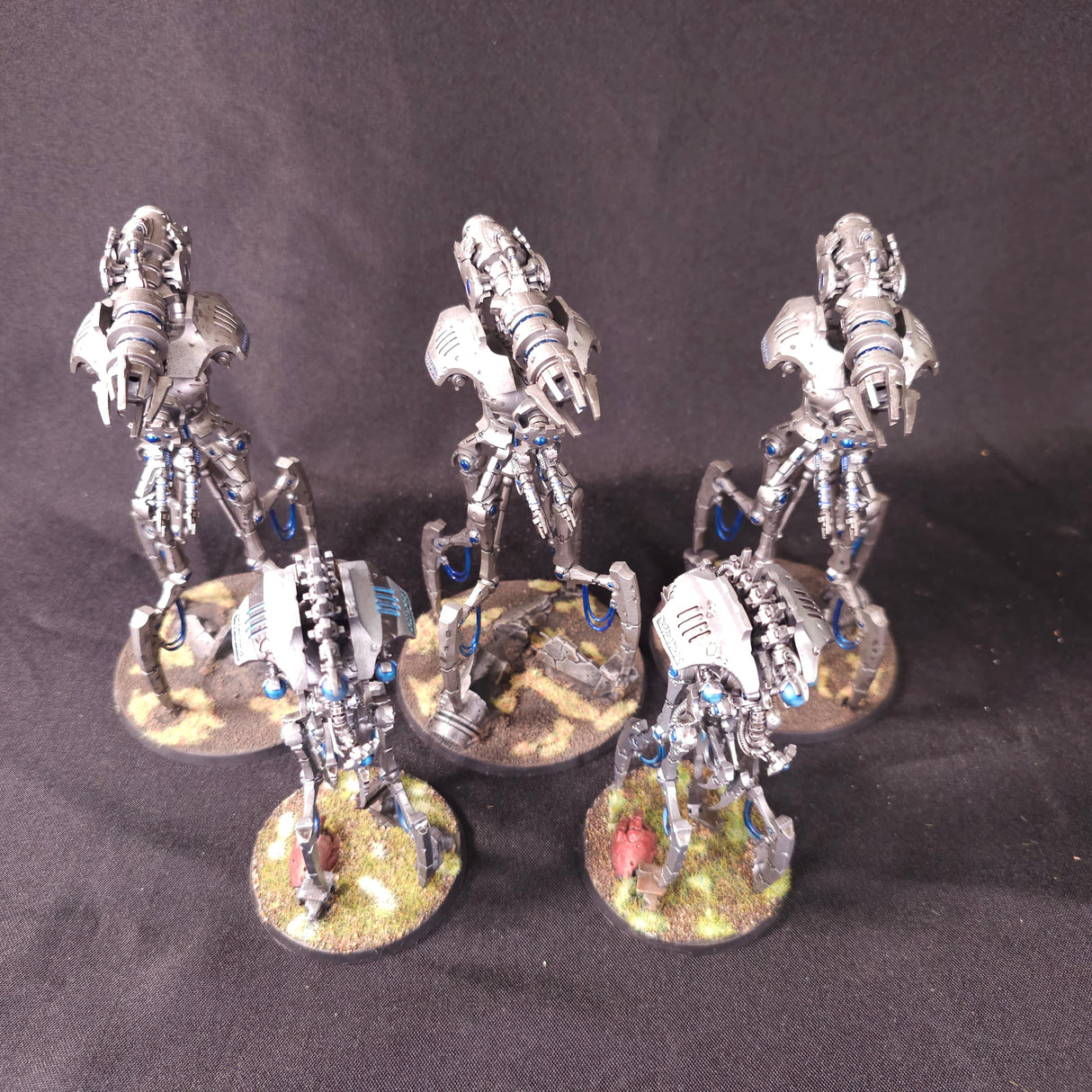 Warhammer 40,000 - Necrons - Painted Canoptek Force
