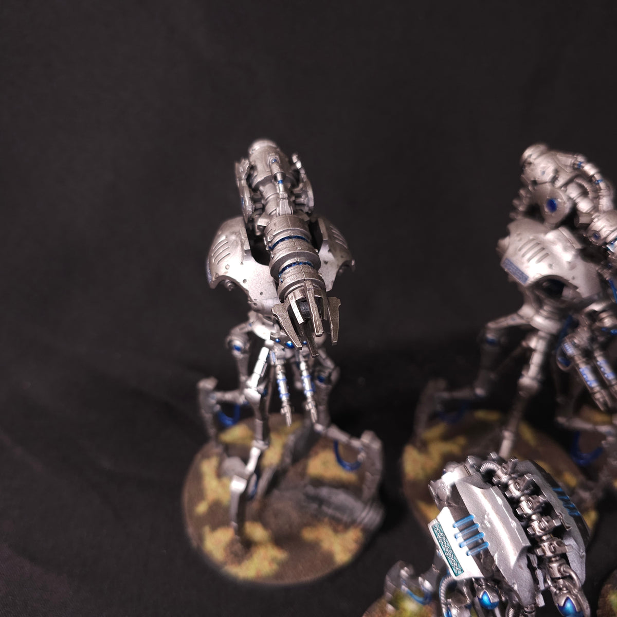Warhammer 40,000 - Necrons - Painted Canoptek Force