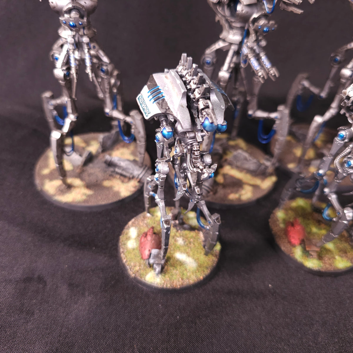 Warhammer 40,000 - Necrons - Painted Canoptek Force