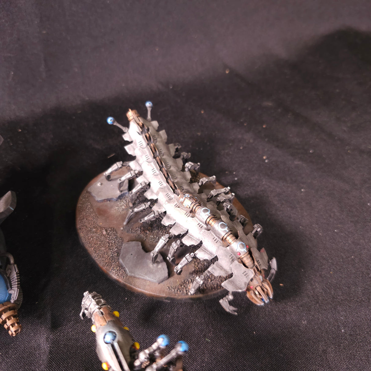 Warhammer 40,000 - Necrons - Painted Forge World Canoptek & Tesseract Ark Lot