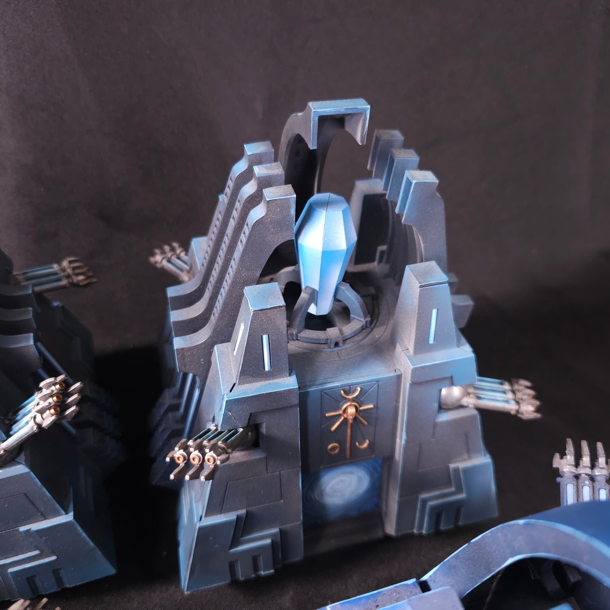 Warhammer 40,000 - Necrons - 4 Painted Monoliths