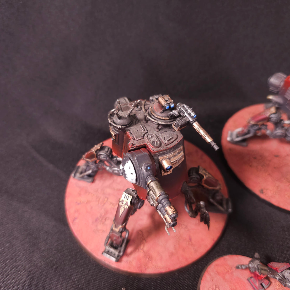 Warhammer 40,000 - Adeptus Mechanicus - Painted Walker Force