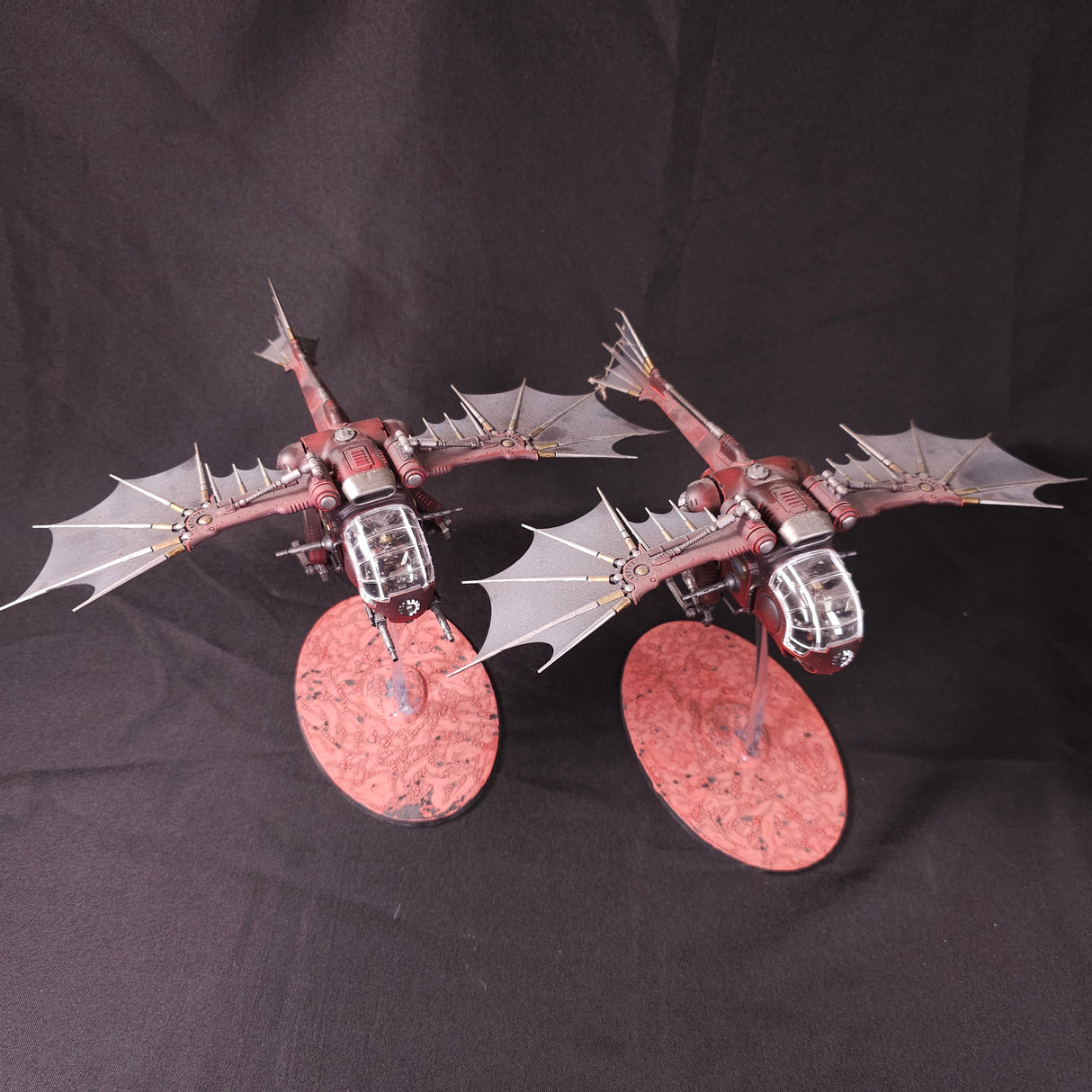 Warhammer 40,000 - Adeptus Mechanicus - Painted Archaeopter Flyers