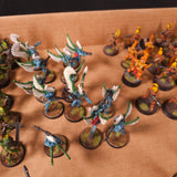 Warhammer 40,000 - Aeldari - Painted Aspect Warriors & Rangers Force