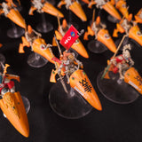 Warhammer 40,000 - Aeldari - Painted Jetbike & Vyper Force