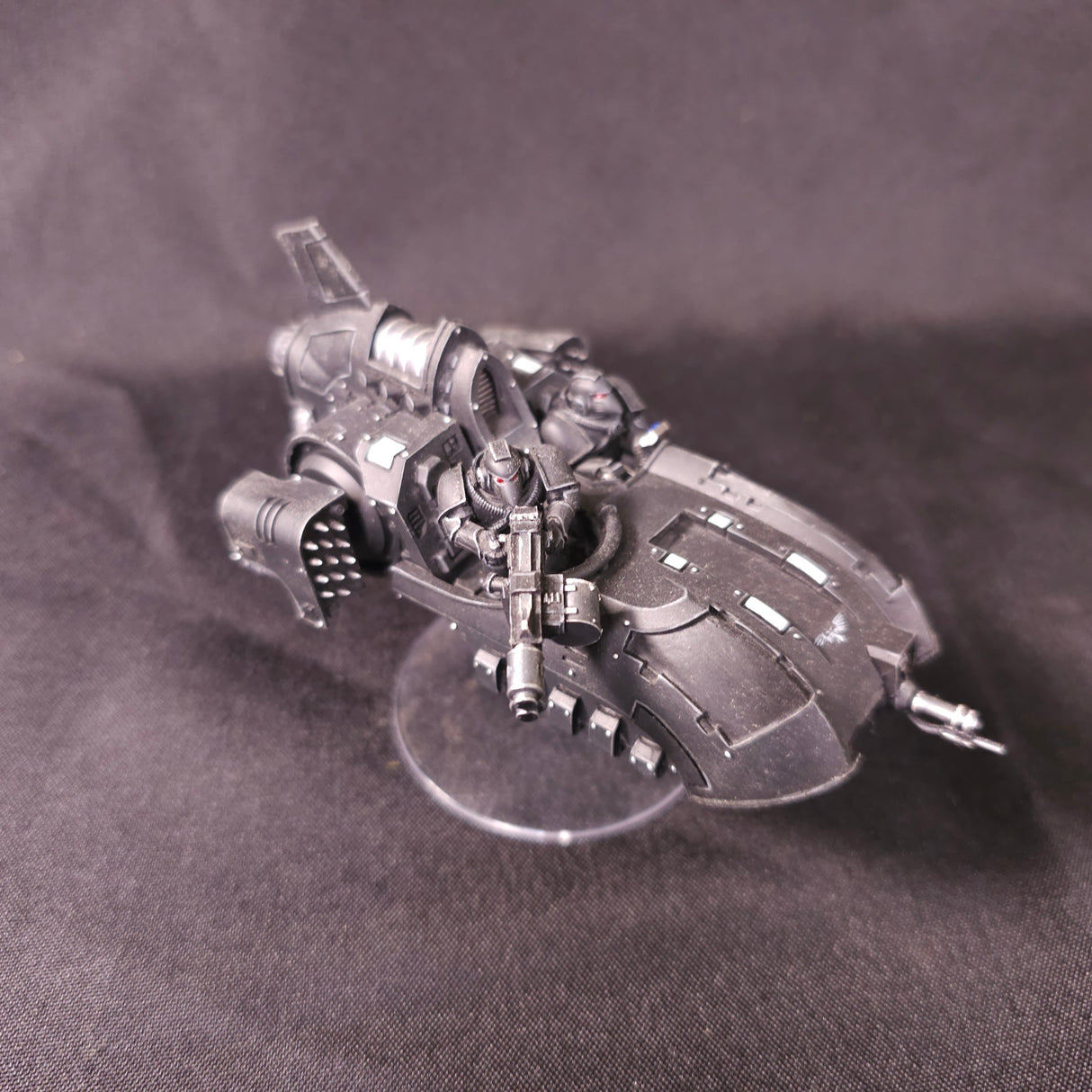 Horus Heresy - Raven Guard - Painted Javelin Attack Speeder