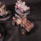 Warhammer 40,000 - Genestealer Cults - Painted Achilles Ridgerunner Vehicle Lot