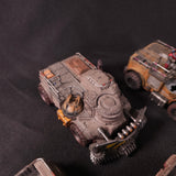 Warhammer 40,000 - Genestealer Cults - Painted Goliath Truck & Rockgrinder Vehicle Lot