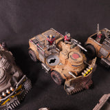 Warhammer 40,000 - Genestealer Cults - Painted Goliath Truck & Rockgrinder Vehicle Lot