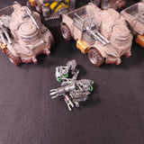 Warhammer 40,000 - Genestealer Cults - Painted Goliath Truck & Rockgrinder Vehicle Lot