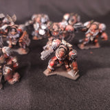 Space Hulk - Blood Angels - Painted Terminators & Objective Marker