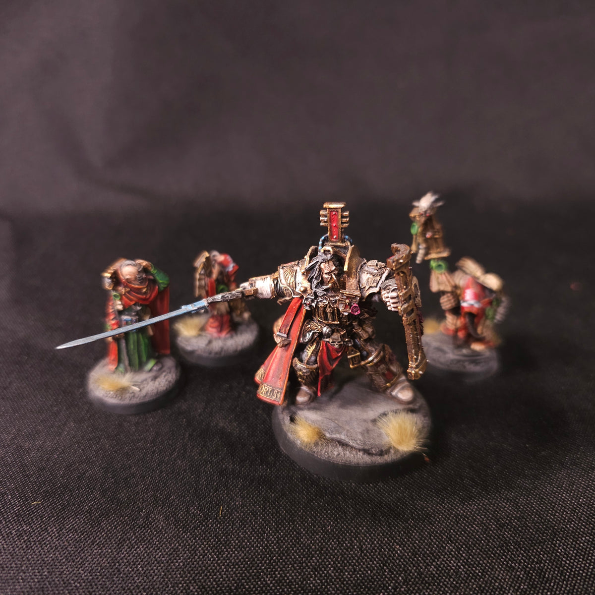 Warhammer 40,000 - Imperial Agents - Forge World Inquisitor Lord Hector Rex & Retinue