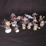 Warhammer 40,000 - Space Wolves - 13 Painted Characters with Converted Logan Grimnar