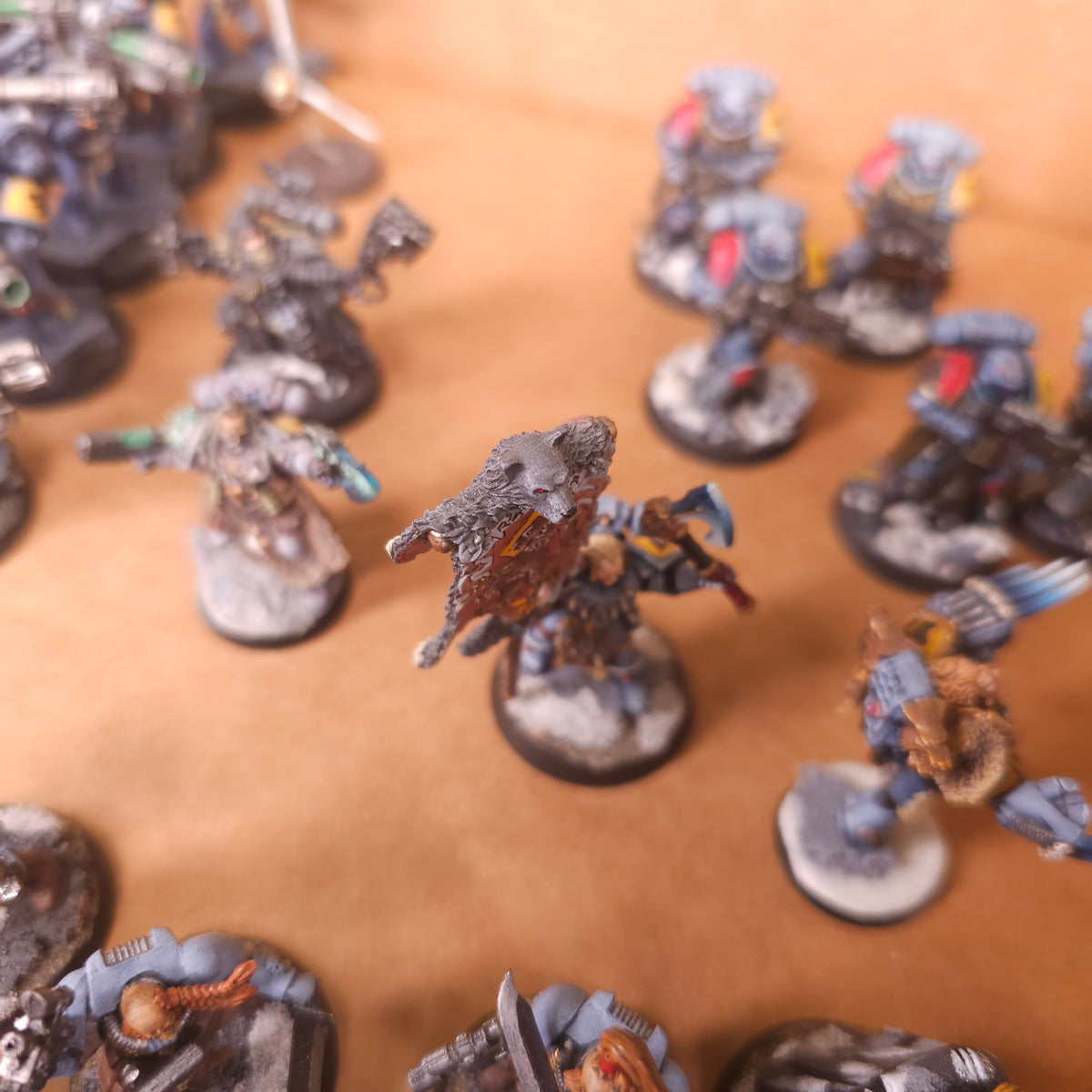 Warhammer 40,000 - Space Wolves - Painted Firstborn Infantry & Characters