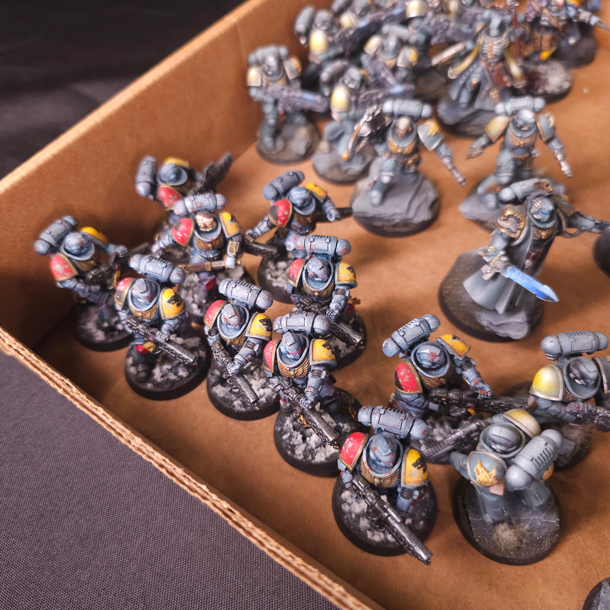 Warhammer 40,000 - Space Wolves - Painted Primaris Infantry & Character Force #1