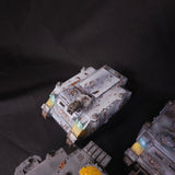 Warhammer 40,000 - Space Wolves - Painted Rhino, Razorback & Predator Vehicle Lot