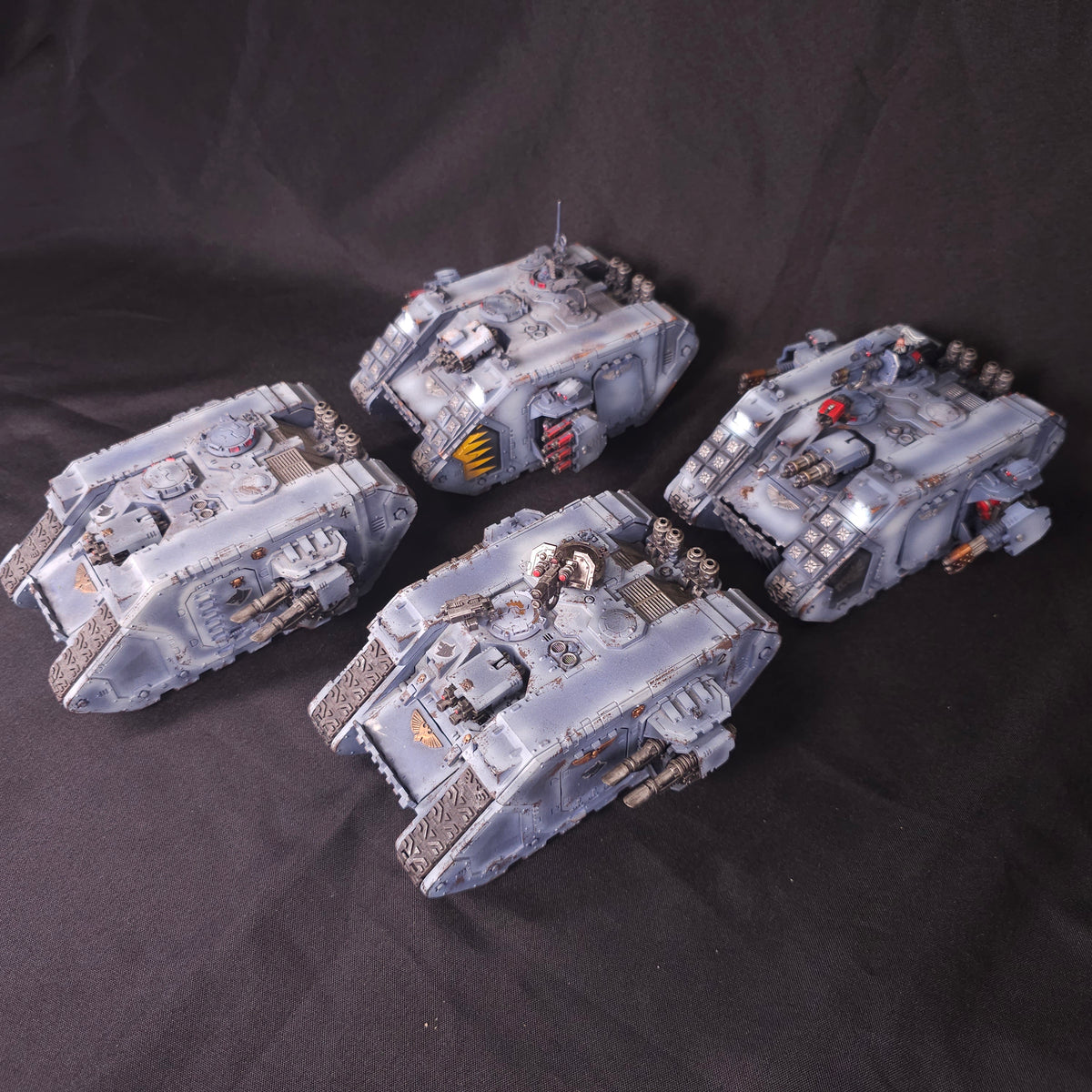 Warhammer 40,000 - Space Wolves - Painted Land Raider Tank Lot