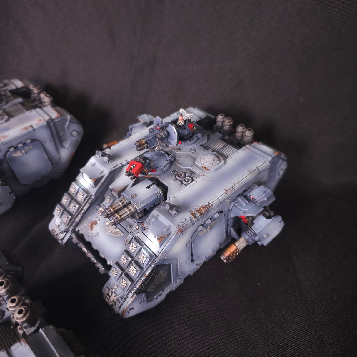 Warhammer 40,000 - Space Wolves - Painted Land Raider Tank Lot