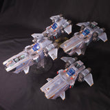 Warhammer 40,000 - Space Wolves - Painted Stormwolf & Stormfang Flyer Lot