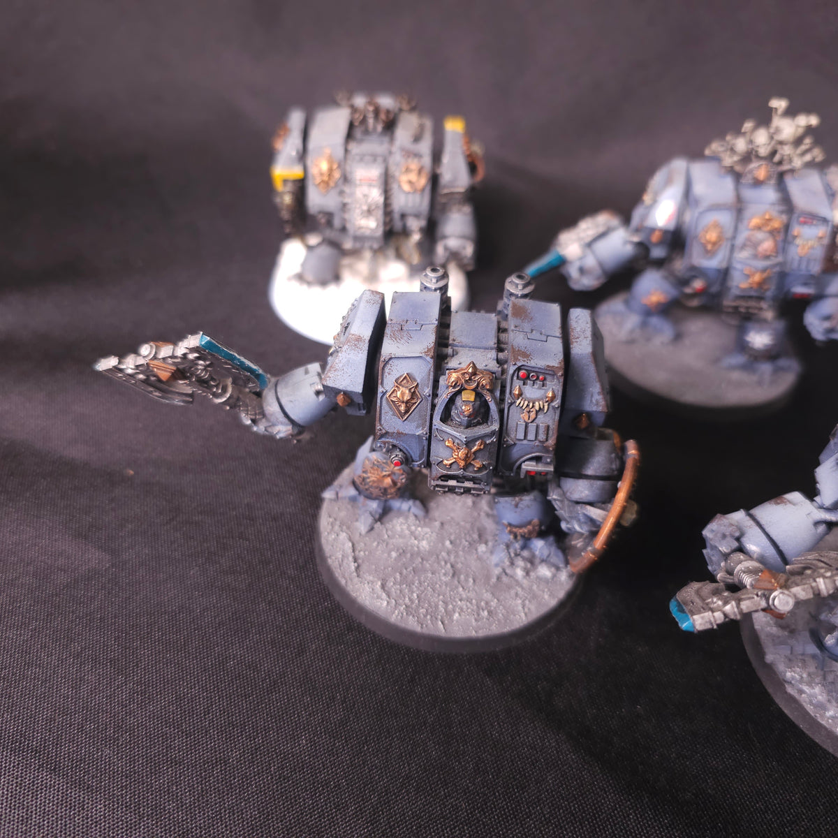 Warhammer 40,000 - Space Wolves - Painted Dreadnought Collection with Bjorn & Murderfang