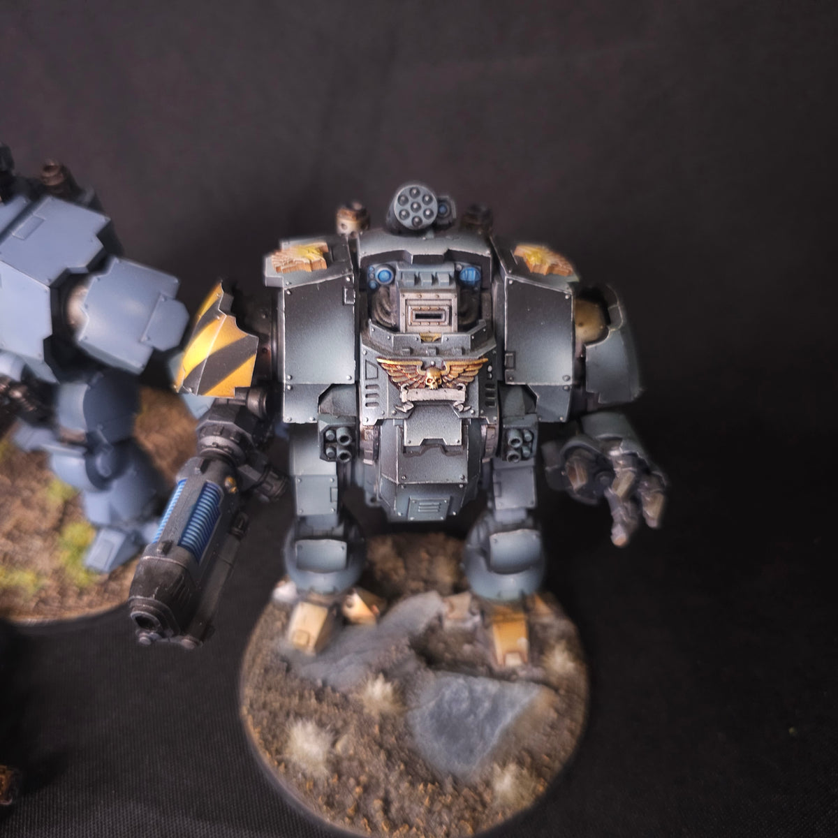 Warhammer 40,000 - Space Wolves - Painted Primaris Dreadnought Lot
