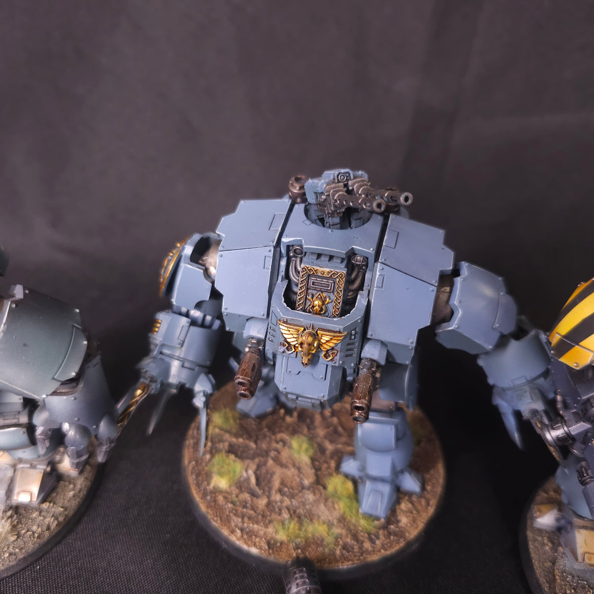 Warhammer 40,000 - Space Wolves - Painted Primaris Dreadnought Lot